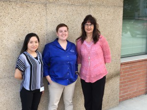 The Wilson Housing Authority’s financial team consists of (from the right) Diana Fish, chief financial officer, Brianna Clayton, senior accounting specialist, and Crystal Vasquez, accounting specialist.